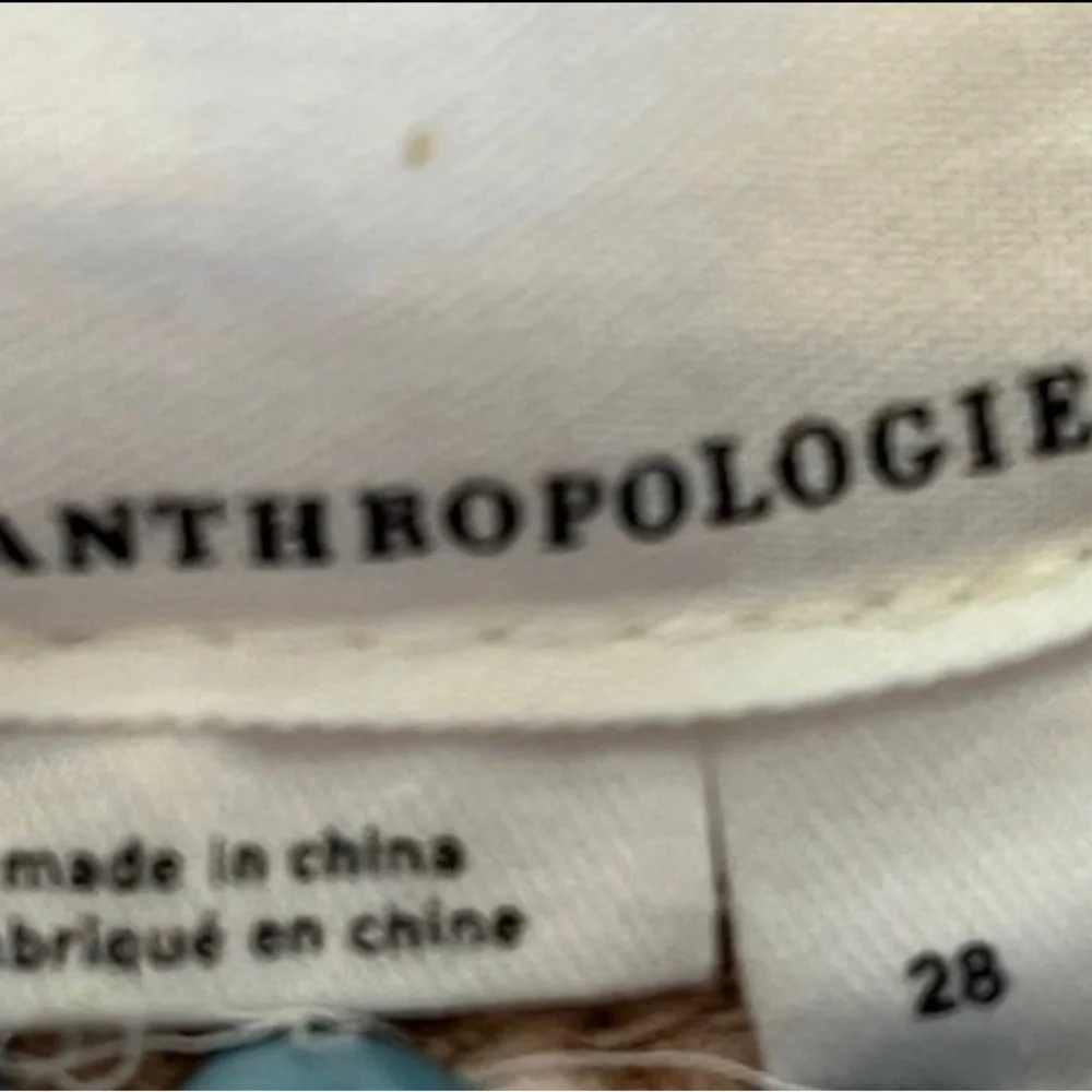 Anthropologie the wanderer leopard utility pants. Ladies size 28/6. - Picture 5 of 6